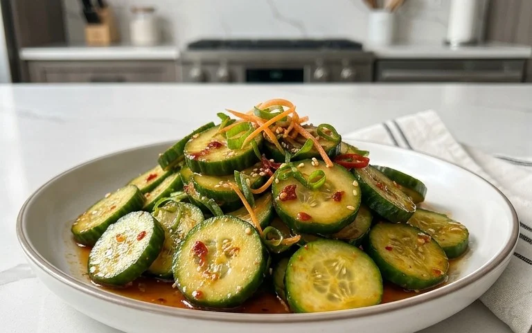 Spicy Asian Cucumber Salad