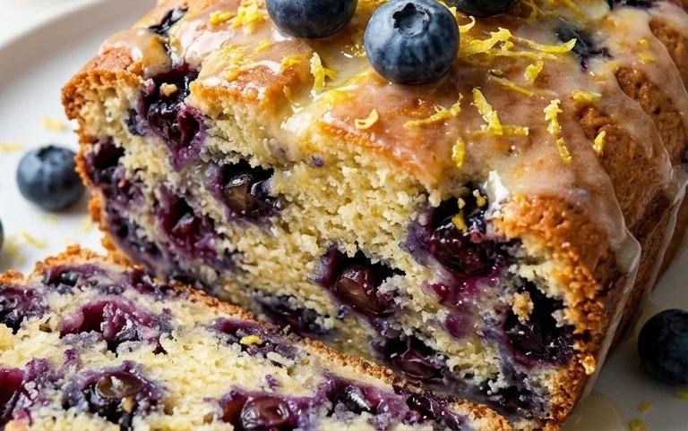 Blueberry and Lemon Loaf