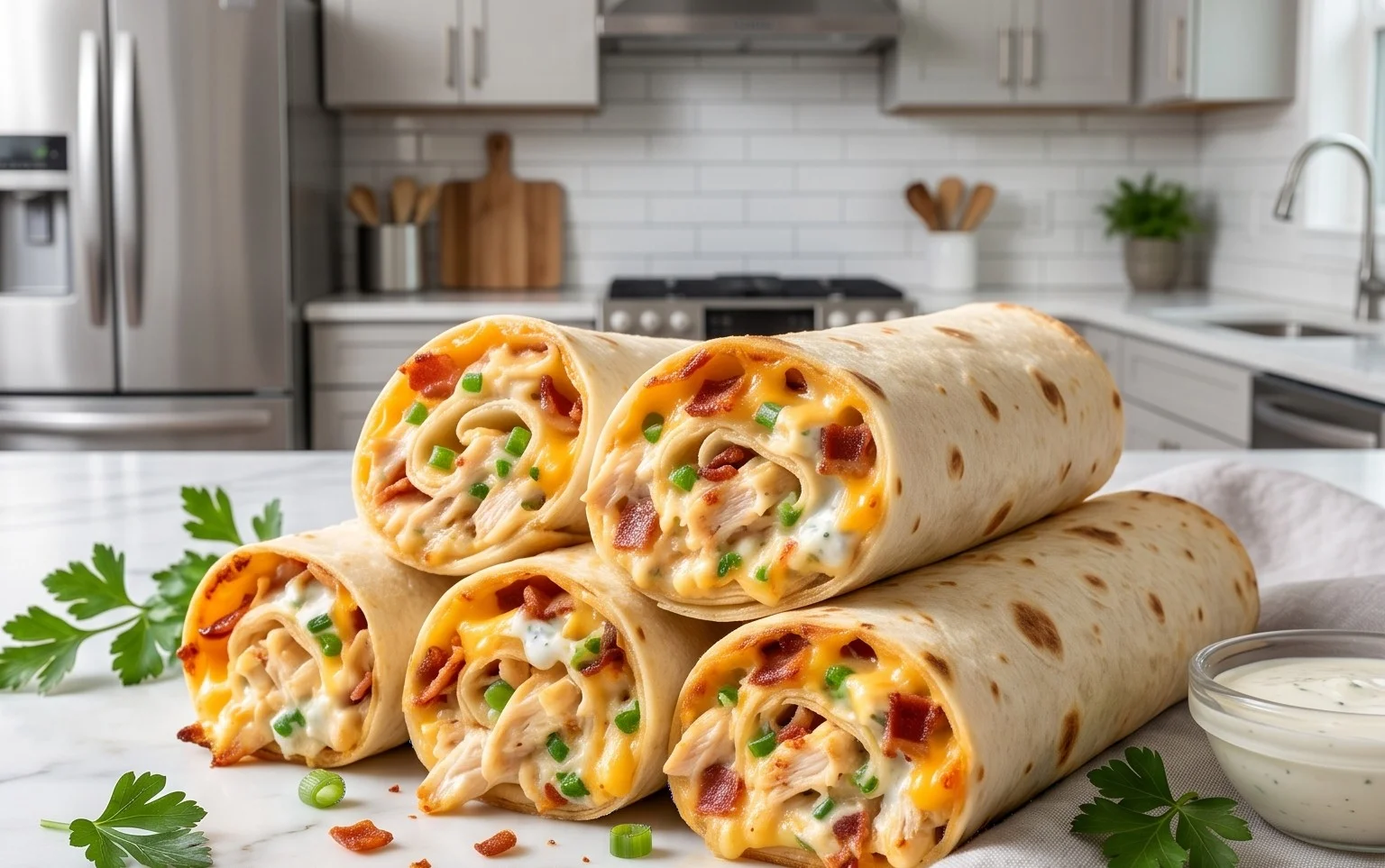 Crack Chicken Pinwheels