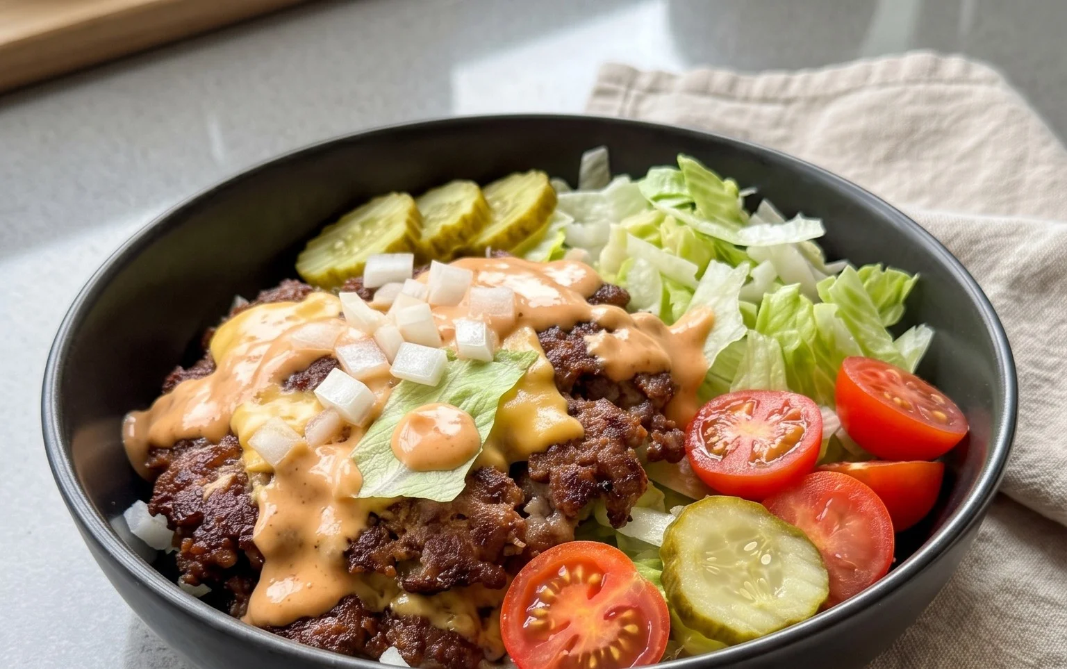 Smash Burger Bowl