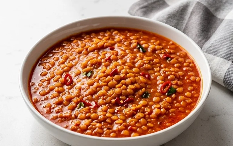 Spicy Red Lentil Curry