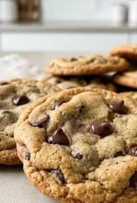 Crispy and Chewy Chocolate Chip Cookies