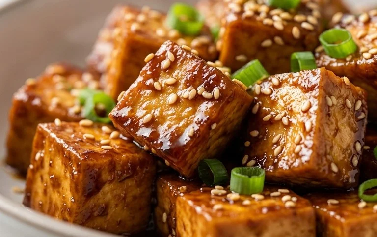 Honey Garlic Tofu