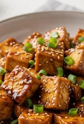 Honey Garlic Tofu