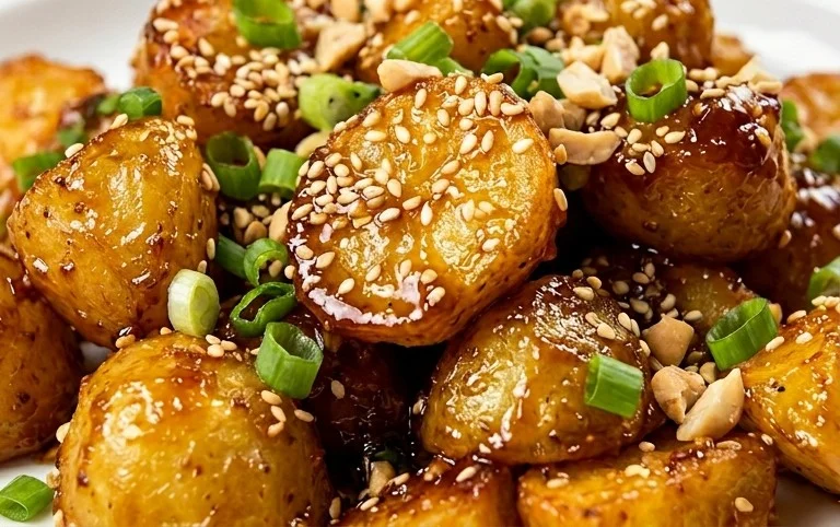 Crispy Honey Chilli Potatoes