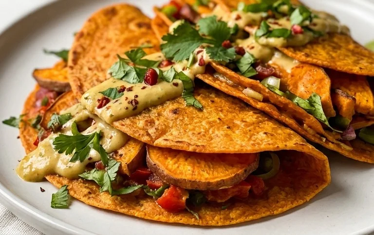Sweet Potato Tortillas (Gluten-Free Vegan Wraps)
