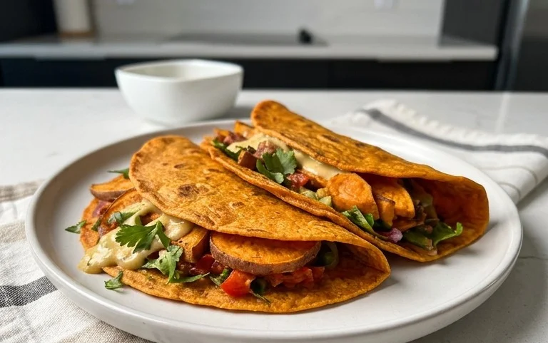 Sweet Potato Tortillas (Gluten-Free Vegan Wraps)