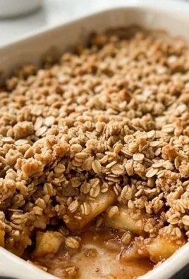Healthy Breakfast Apple Crum extractble