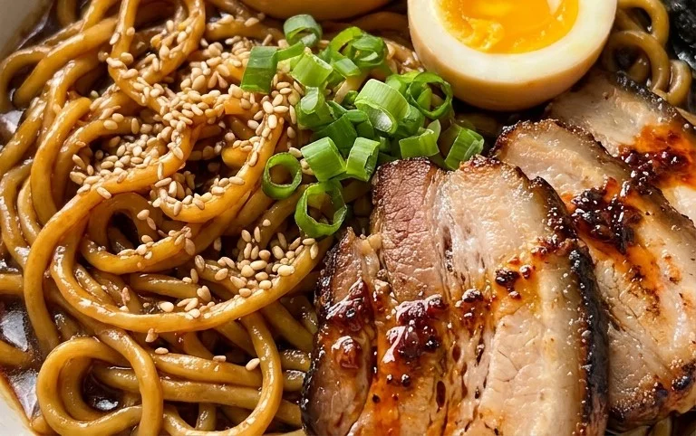 Easy Saucy Ramen Noodles