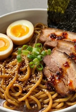Easy Saucy Ramen Noodles